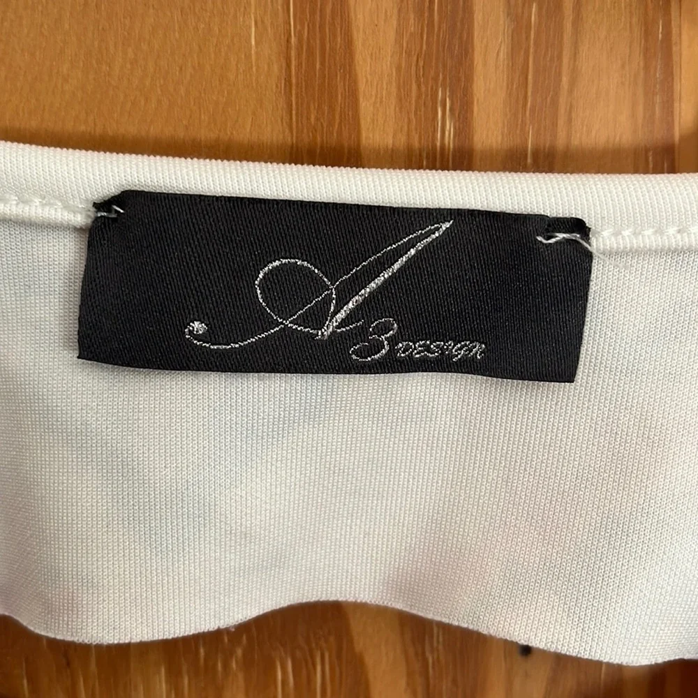 A3 Design Ripped Bodycon Dress - Picture 4 of 7